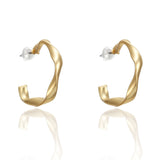 Alloy Hoop Earrings Women's Golden Noble Bohemian – Gifts for Her — 9
