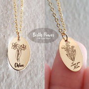 Stainless Steel Flower Necklace – Jewelry Gift Ideas — 1
