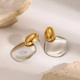 Destiny Chunky Gold Drop Earrings – Unique Gift Ideas — 5