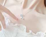Leaf Necklace Women's Sterling Silver Light – Jewelry Gift Ideas — 7