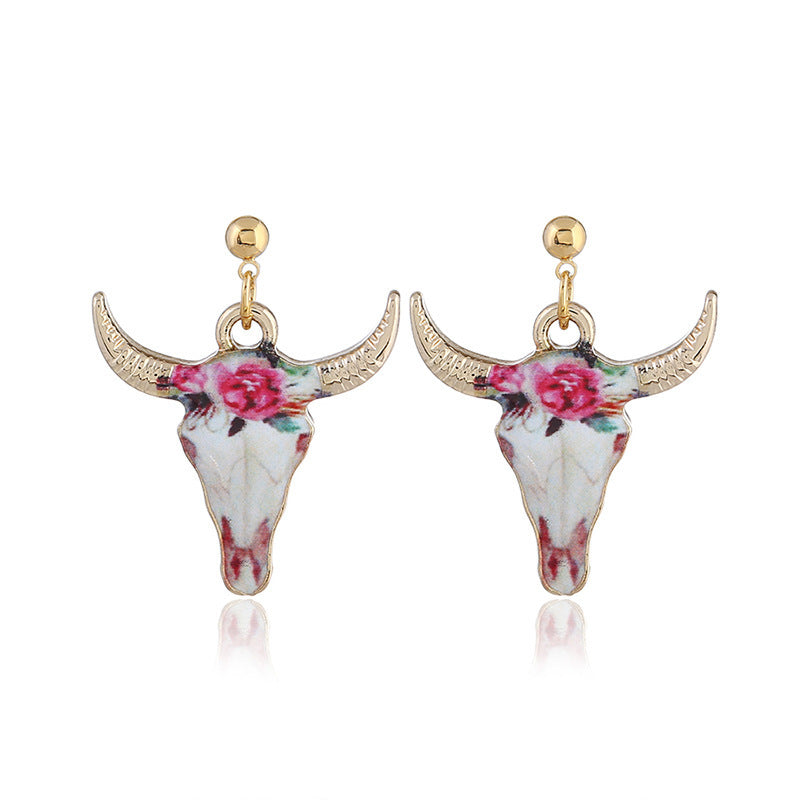 Korean Personality Bull Head Fashion Cute All-match – Stylish Gifts — 1