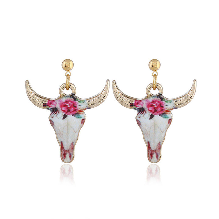 Korean Personality Bull Head Fashion Cute All-match – Stylish Gifts — 1