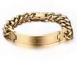 Cross Curved Brand Titanium Steel Bracelet – Jewelry Gift Ideas — 4