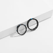 Hollow couple ring – Gifts for Couples — 6