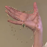 Copper Alloy Crystal Mermaid Princess Necklace – Jewelry Gift Ideas — 8