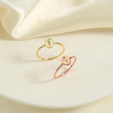 Fashion New Carved Birthday Flower Ring – Stylish Gifts — 4