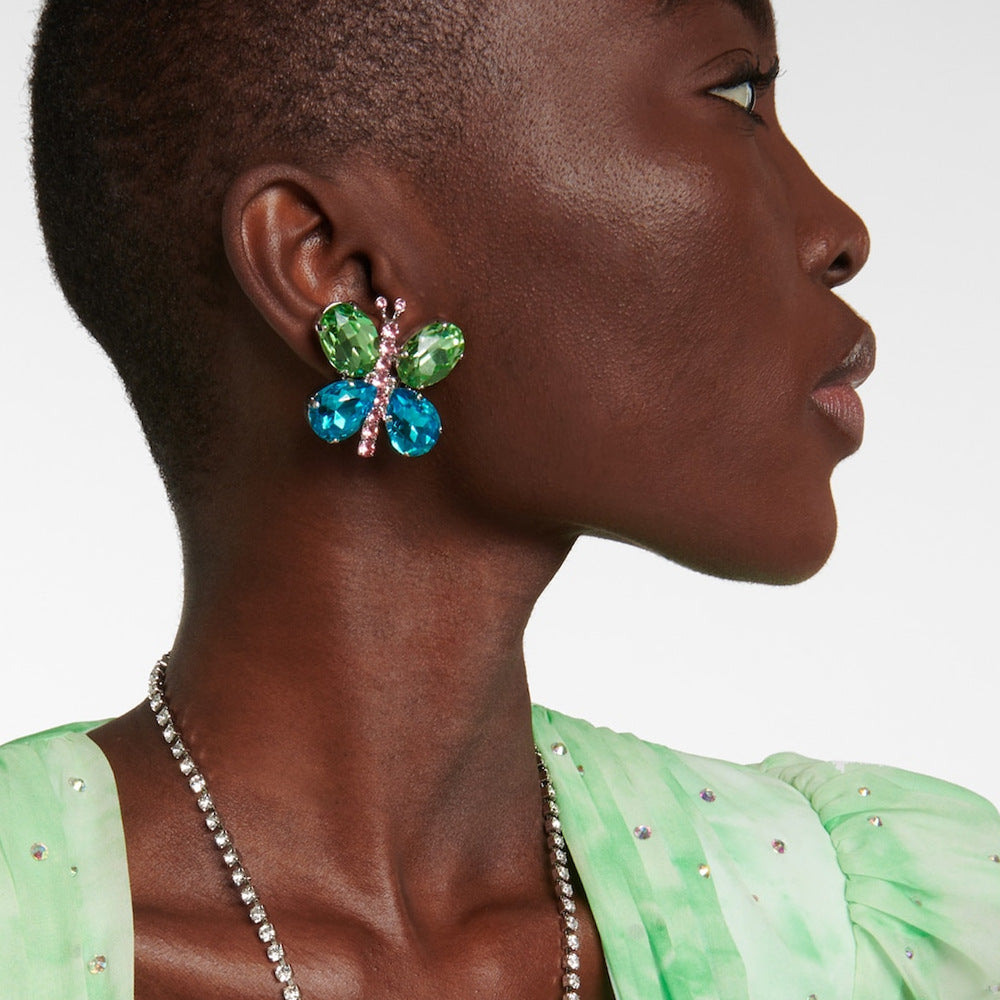 Colorized Butterfly Earrings European And American – Stylish Gifts — 1
