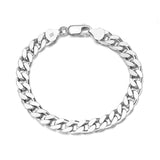 Hip Hop Cuban Chain S925 Sterling Silver Bracelet – Jewelry Gift Ideas — 2