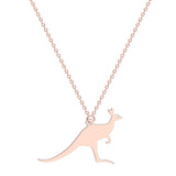 Animal Kangaroo Necklace Clavicle Chain Jewelry – Jewelry Gift Ideas — 7