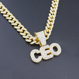 Monogram Diamond Pendant Necklace – Jewelry Gift Ideas — 2