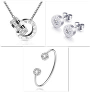 Roman Numerals and Diamond Stud Earrings – Meaningful Gifts — 8