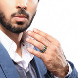 Simple Stainless Steel Men's Ring – Gifts for Him — 2