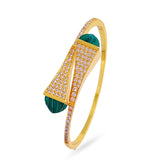Ladies Double Pagoda Bracelet With Diamonds – Jewelry Gift Ideas — 7