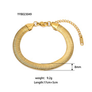 Stainless Steel Ornament Bracelet Female – Jewelry Gift Ideas — 3