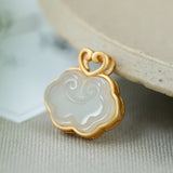 Natural Hetian White Jade Blue Jade Ruyi Retro – Jewelry Gift Ideas — 2