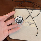 High-end Satin With Three-dimensional Flowers – Jewelry Gift Ideas — 15