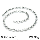 Personality Oval Simple Stainless Steel Coffee – Jewelry Gift Ideas — 5