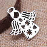 Handmade DIY Angel Character Carved Pendant – Jewelry Gift Ideas — 2