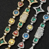 Jewelry Ornament Hip Hop Color Gemstone Necklace – Jewelry Gift Ideas — 7