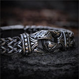 Men's Vintage Engraving Titanium Steel Bracelet – Jewelry Gift Ideas — 9
