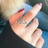 Micro Diamond Small Fish Adjustable Ring – Useful Gifts — 1