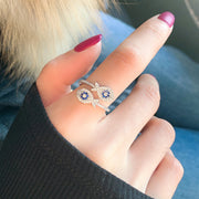 Micro Diamond Small Fish Adjustable Ring – Useful Gifts — 1
