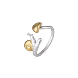 Cute Sandblasted Snail Ring Femininity – Meaningful Gifts — 3
