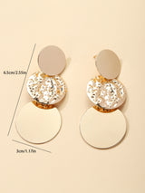 Simple Exaggerated Temperamental High Sense Round Ring – Gifts for Her — 4