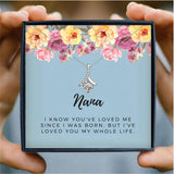 Four-Leaf Clover Lucky Necklace Mother's Day Gift – Jewelry Gift Ideas — 11