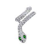 Earrings Retro Ear Cuff Cold Wind Full Diamond Snake – Stylish Gifts — 5