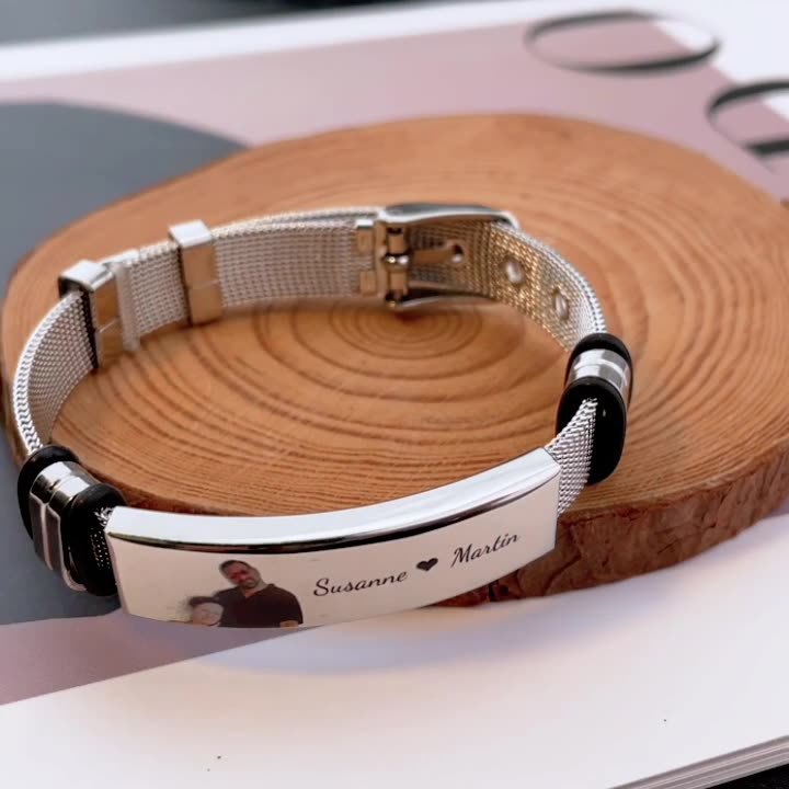 Stainless Steel Bracelet Valentine's Day Gift – Jewelry Gift Ideas — 1