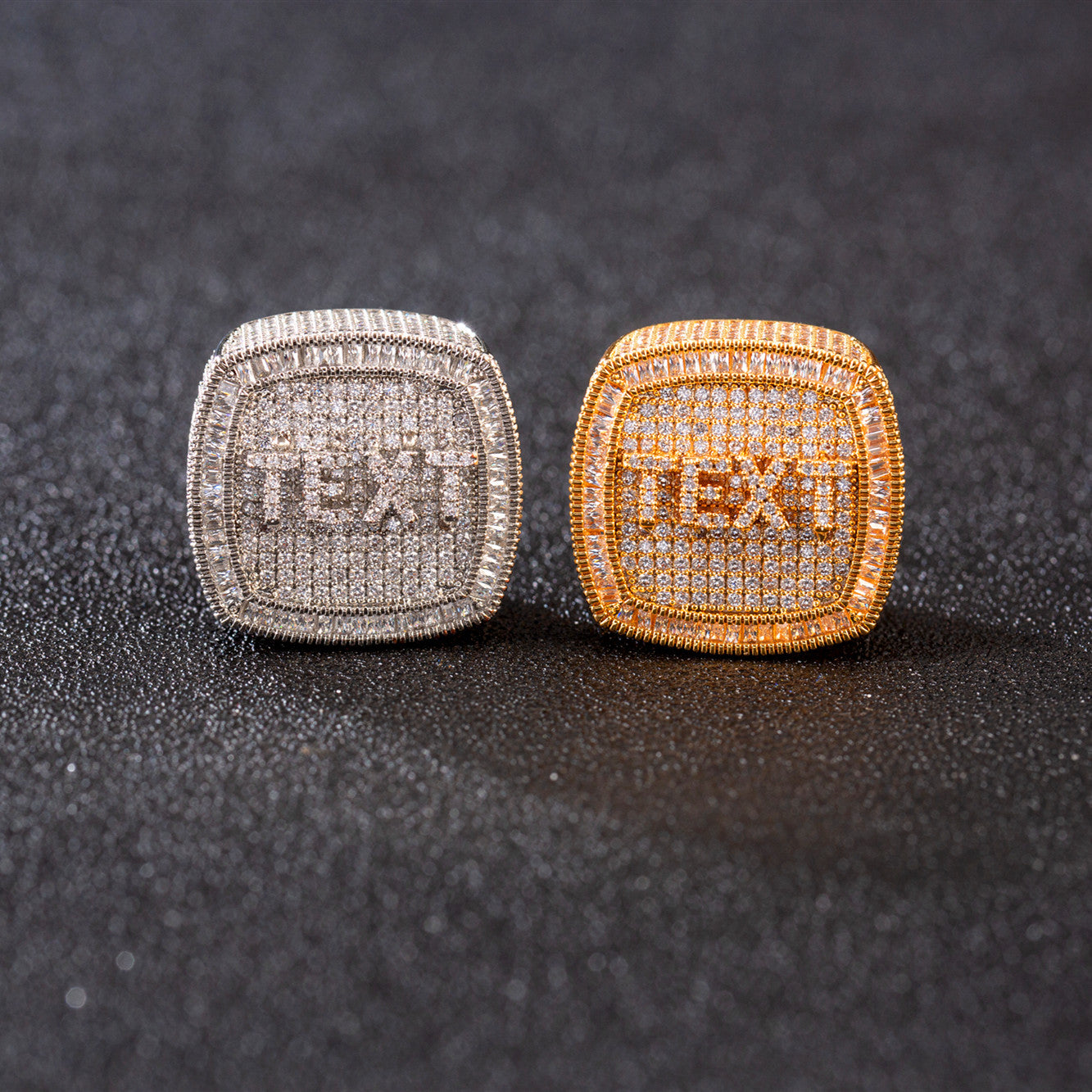 DIY English Name Ring Personality N Version For Men – Creative Gifts — 1