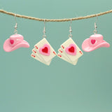 Fashion Love Poker Hat Eardrops – Stylish Gifts — 10