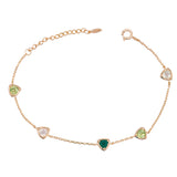 Natural Green Gem Bracelet Girl – Jewelry Gift Ideas — 2