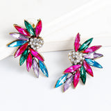 Alloy Diamond-embedded Geometric Symmetrical Wing – Birthday Gifts — 3