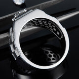 Fashion Moissanite Diamond Ring Simple Men – Stylish Gifts — 5