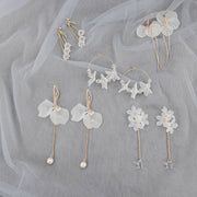Korean Simple Immortal Petal Earrings Female Fashion – Stylish Gifts — 1