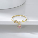 S925 Sterling Silver Fashion Elegant Heart Ring – Stylish Gifts — 6