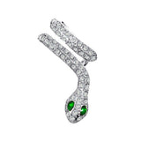 Earrings Retro Ear Cuff Cold Wind Full Diamond Snake – Stylish Gifts — 3