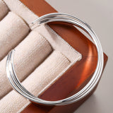 Curve Opening Adjustable Bracelet – Jewelry Gift Ideas — 1