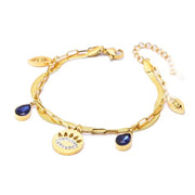 Devil's Eye Titanium Steel Bracelet Women's – Jewelry Gift Ideas — 9