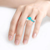Fashion Two-tone Mermaid Open Ring – Stylish Gifts — 1