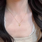 Alluvial Gold Lucky Four-leaf Clover Necklace – Jewelry Gift Ideas — 6