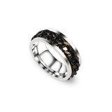 Titanium Steel Chain Rotatable Ring Niche – Unique Gift Ideas — 6