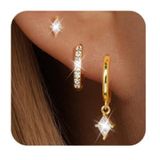 Brass Gold Plated European And American Inlaid Zircon – Stylish Gifts — 5