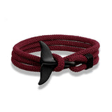 Anchor Ocean Whale Tail Bracelet Milan Rope – Jewelry Gift Ideas — 3