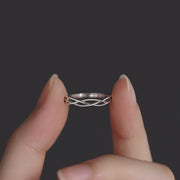 Sterling Silver Star Ring Female Niche Design Index – Gifts for Her — 4