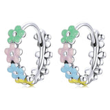 Niche Oil Dripping Small Flower Ear Clip – Special Occasion Gifts — 3