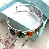 Van Gogh Starry Night Cuff Bracelet Handmade – Jewelry Gift Ideas — 1