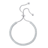 Rectangular Zircon Single Row Full Diamond – Jewelry Gift Ideas — 3